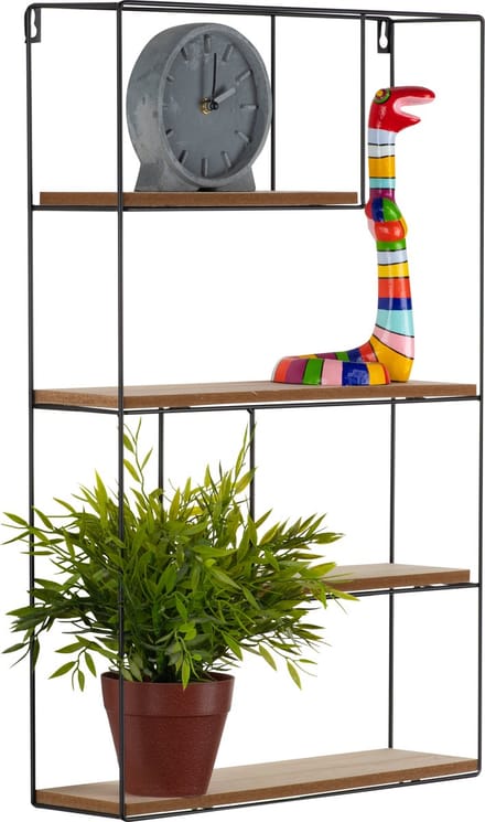 Wandrek - Henzo - 40x60x10 cm - Zwart