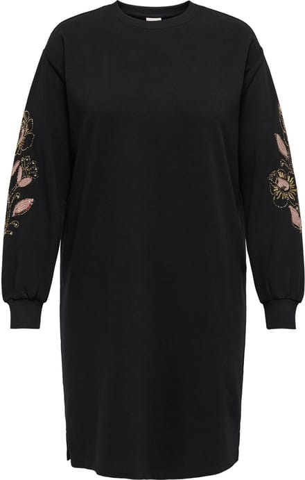 ONLY Carmakoma Sweatjurk CARTERESA Korte jurk