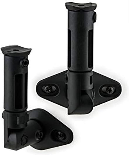 Luidsprekerbeugel - Speaker Mount - Ruimte Besparen - Volledige Bewegingsvrijheid - Max 5kg - Zwart