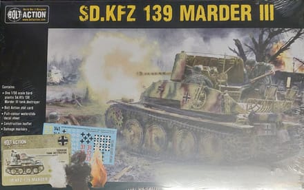 SD.KFZ 139 Marder III (bolt action nieuw)