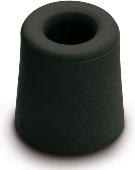 Deurbuffer ø40x73mm Zwart Rubber