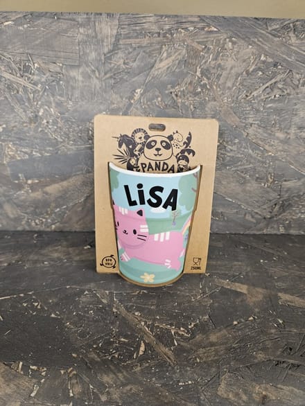 Beker - Naam - Lisa - Melamine - 250 ML