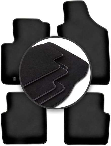 Premium automatten voor: Fiat 500 cabrio, hatchback (2007-2013)