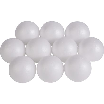 VBS Piepschuim bal, Ø 7 cm, 10 stuks