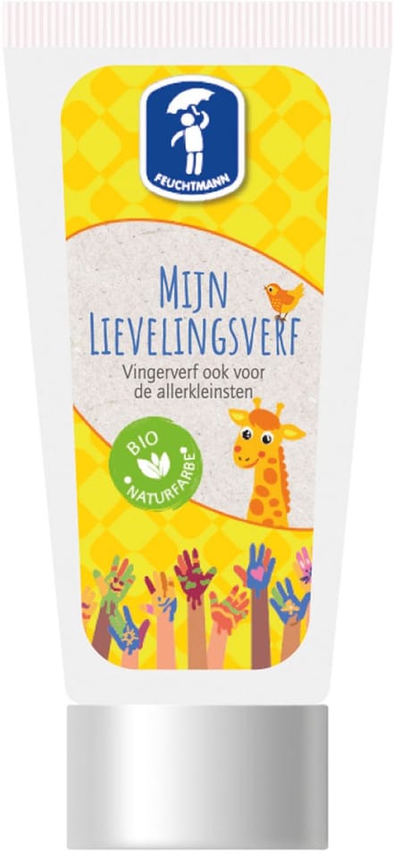 Mijn Lievelingsverf, Vingerverf Wit 75 g