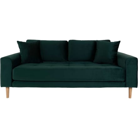 House Collection Velvet 2.5-zitsbank Milo Donker Groen