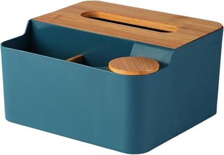 Tissue Box Houder - Papieren Handdoek Dispenser - Opgeruimd Huis - Met Interne Scheidingswanden