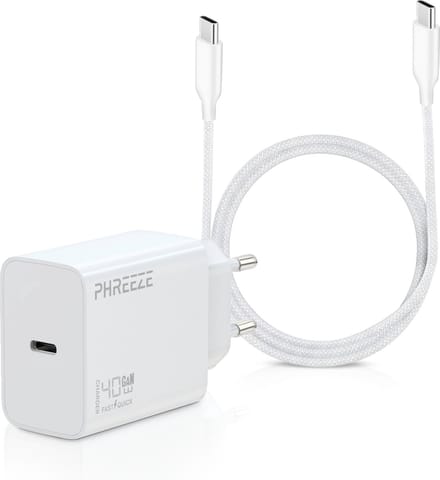 40w usb C Snellader + usb C naar usb C Kabel 2 Meter - Usb C Oplader Set