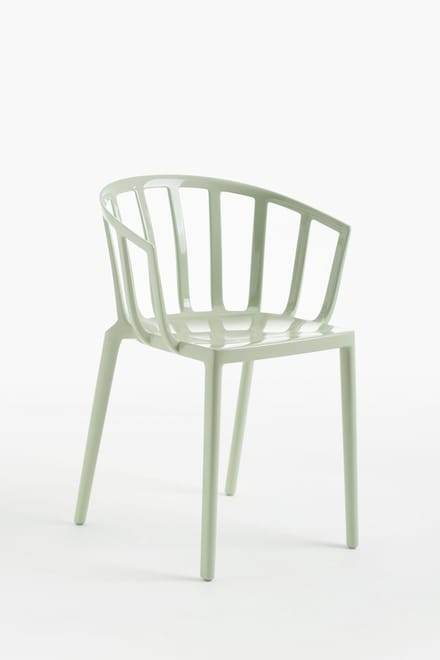 Kartell - Venice armleunstoel - saliegroen