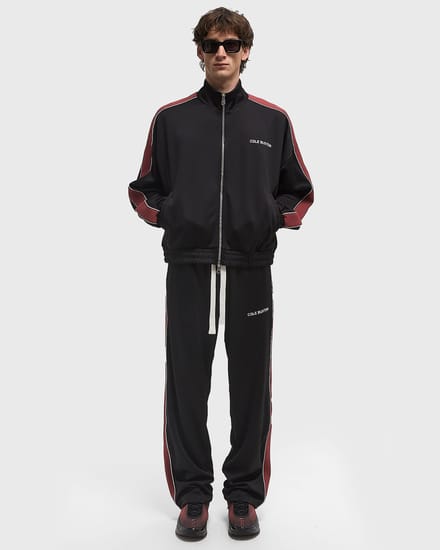 CONTRAST TAPE TRACK PANT