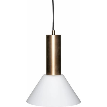 Hübsch hanglamp Contrast Burnished brass