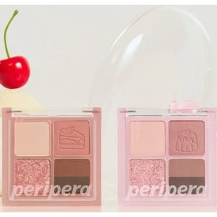peripera - Ink Pocket Shadow Palette Soda Café Collection - 2 Colors #06 Signature Is Mute