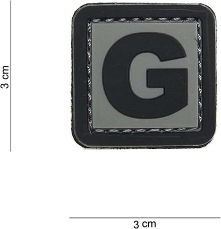 Embleem 3D PVC G