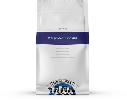 BEST WAY Whey Protein Isolate 90% - Proteine poeder - Puur ingrediënt KG- Puur ingrediënt