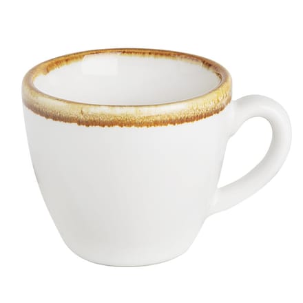 Olympia Kiln Espressokopjes Krijtwit 85ml (6 Stuks) - Olympia FB986