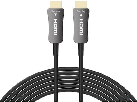 DVDO optische HDMI 2.0 AOC kabel, 4k/60Hz, lengte 20 meter met vergulde connectoren