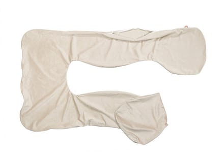 BabyUniverse - Zwangerschapshoessloop - Velours - Type U - Beige