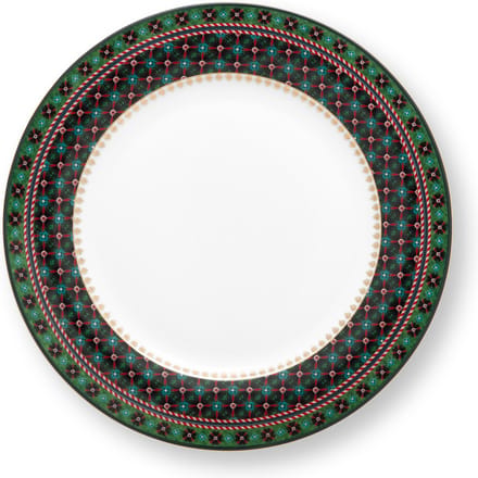 Pip Studio Berry Blues Clover Green Dinerbord ⌀26.5cm Porselein