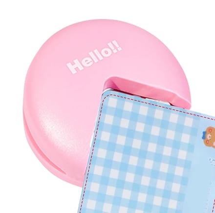 Papier Hoek Afgerond - Rondjes Maker - Kaarten Maken - Durable ABS Metaal - 4mm Radius - Roze