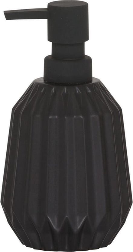 Sealskin Arte - Zeepdispenser 400 ml - vrijstaand - Zwart