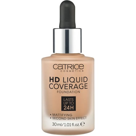Foundations en Concealers Catrice Vloeibare foundation met HD-dekking