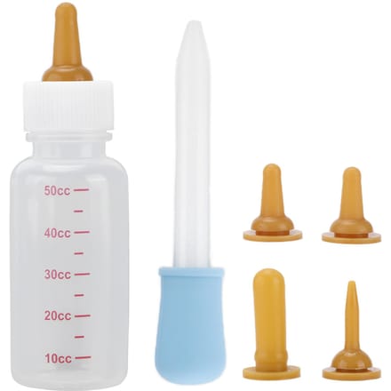 Biberon pour petits animaux de type tétine, biberon d'allaitement portable pour chiots, écureuils, chatons Type 3