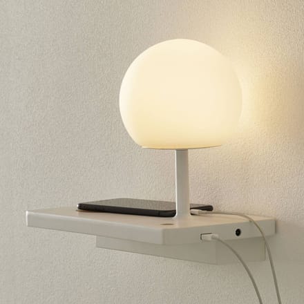FARO BARCELONA LED wandlamp Niko - inductieve laadruimte links