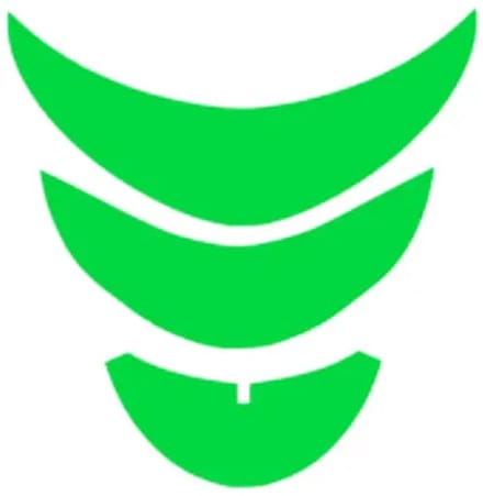 Piaggio Zip Stickerset - Grill Stickers - Fluor Groen