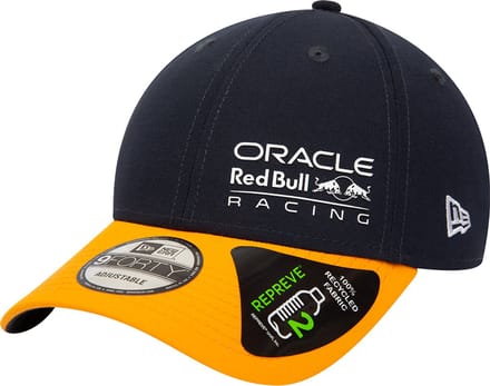 Red Bull Racing 9Forty Cap - Blauw/Oranje One Size - Max Verstappen Pet