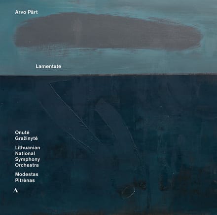 Onute Grazinyte, Lithuanian National Symphony Orchestra - Pärt: Lamentate (LP) (Limited Edition)