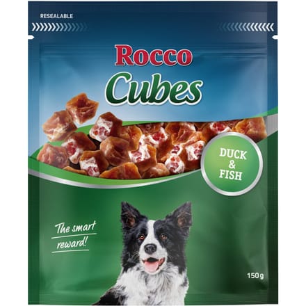 150g Cubes Eend Rocco Hondensnacks