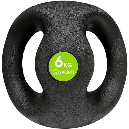 Medicijnbal met twee handen Sporti