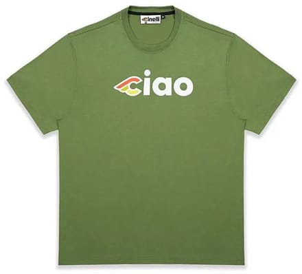 Cinelli Ciao 2 T-shirt Met Korte Mouwen Groen XL