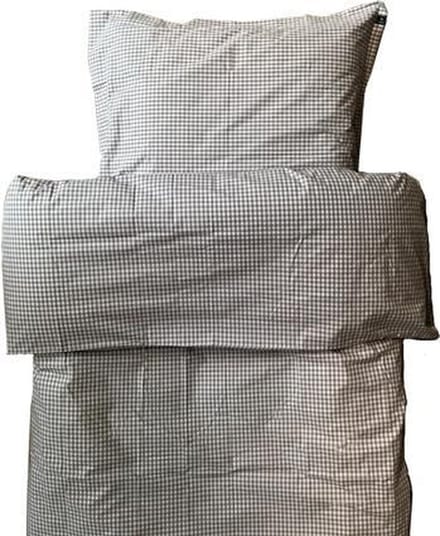 Rindo dekbedovertrek check cinder - 220 x 240 cm