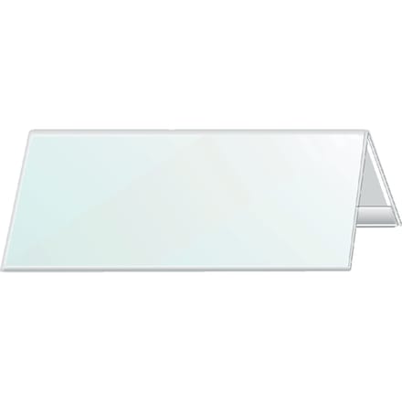 Tafelnaambord Durable 8053 105x297mm transparant