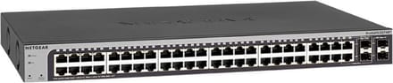 NETGEAR GS748T - Netwerk Switch - Smart Managed - 1 Gbps - 48 poorten