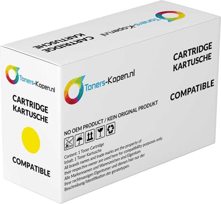 Oki 46490405 - Toner Geel - 6.000 pagina's - Huismerk Compatible - Geschikt voor OKI C532DN OKI C542DN OKI MC-563DN OKI MC-573DN