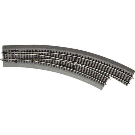 H0 RocoLine (met ballastbed) 42573 Gebogen wissel 1 stuk(s)