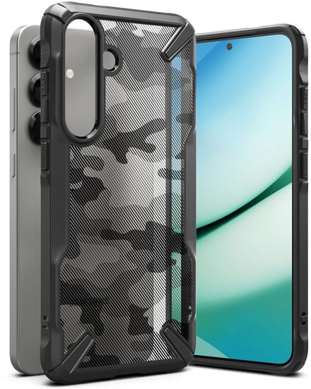 Ringke Fusion X Galaxy S25 Camo Zwart