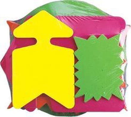 Stralend signaleringsetiketten assortiment