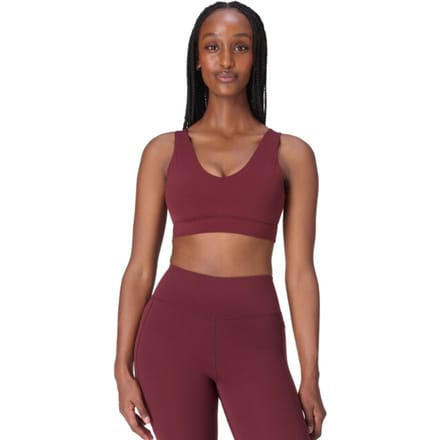 Sweaty Betty Ultimate Studio Voop Bra ROOD - Maat M