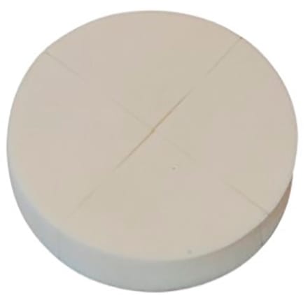Rojafit Make-up sponsje - Latex - Ø 8 cm x 2 cm - in 4 stukken.