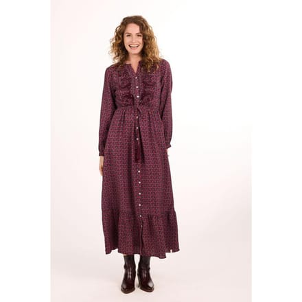 DIDI Dames Dress Motive Wine Lovely print maat 46