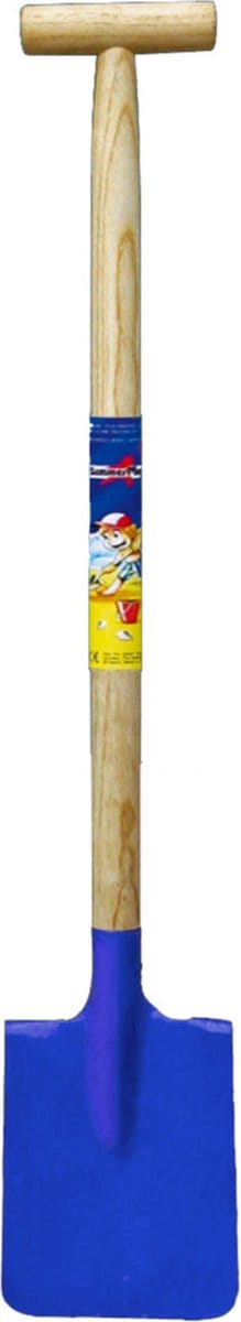 Summerplay Speelgoed schep - voor kinderen - recht - metaal - blauw - 70 cm