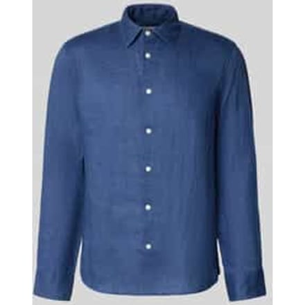 regular fit vrijetijdshemd van puur linnen model 'REGKYLIAN'