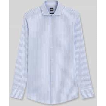 slim fit zakelijk overhemd van katoenmix model 'HANK-SP'