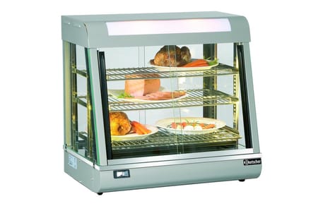 Bartscher Warmhoudvitrine Deli - 110L - Schuifdeuren Beide Zijden - 660x470x640mm