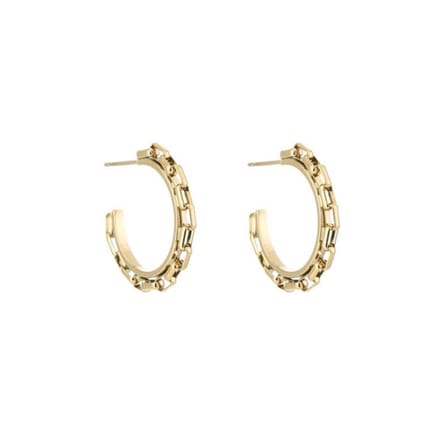 Bijoutheek Oorbellen ketting hoop Goud