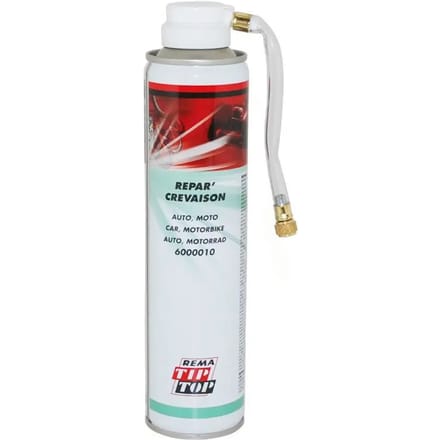 Bandenreparatiespray Tip Top Repar' Crevaison 300ml voor motor scooter quad auto