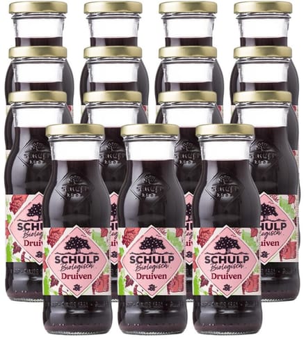 Schulp Druivensap Biologisch (15 x 200 ml)